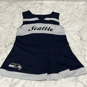 Seattle Seahawks football cheerleading dress
